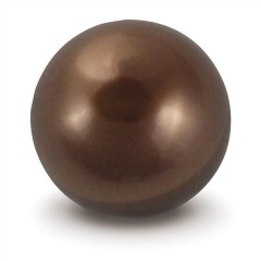 Chocolate Faux Pearl Gem Marble 
