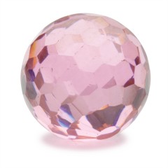 Pink Faceted CZ