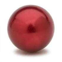 Scarlet Faux Pearl Gem Marble 