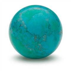 Turquoise Howlite Gem Marble 