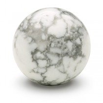 White Howlite Gem Marble 