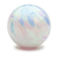 White Opal Gem Marble 